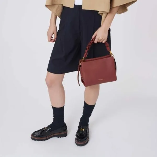 Boheme Small Brandygrenred Women Coccinelle Top Handle Bag