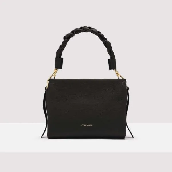 Boheme Small Noircuir Women Coccinelle Top Handle Bag