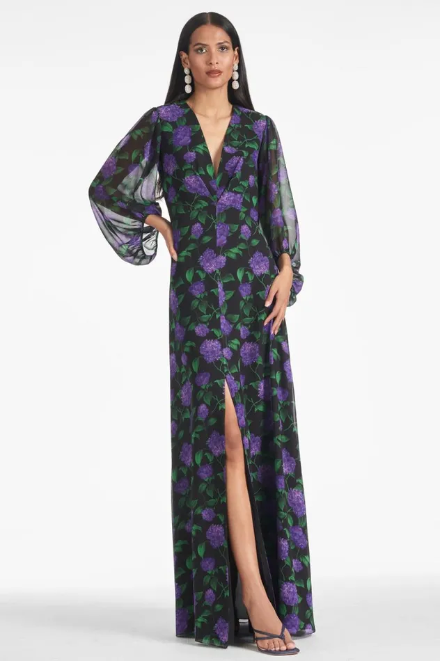 Boho Women Sachin and Babi Jenny Gown 8211 Violet Garden
