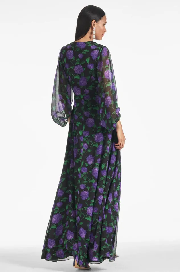 Boho Women Sachin and Babi Jenny Gown 8211 Violet Garden