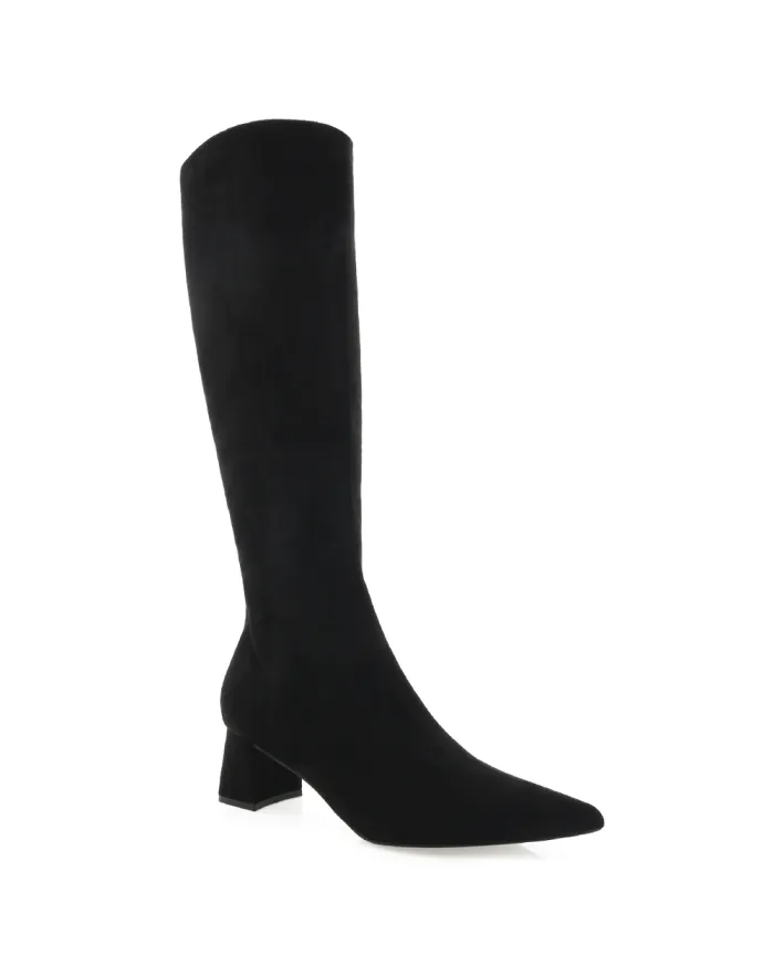 Boots Billini Knee High Boots QUAZY BLACK SUEDE