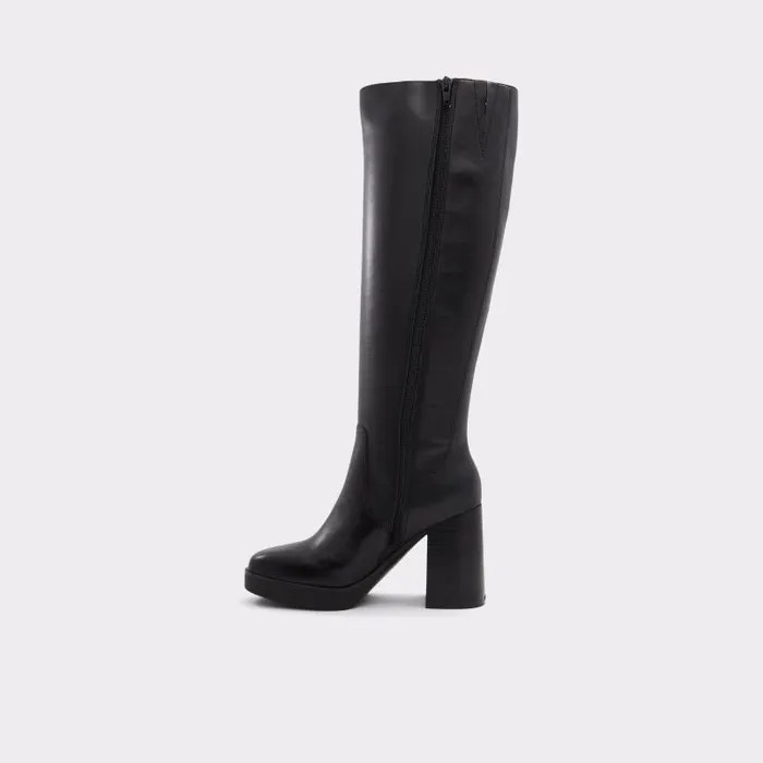 Boots Women ALDO Equine KneeHigh Boot 8211 Black