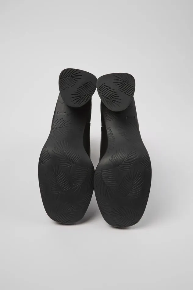Boots Women Camper Kiara Black Leather And Recycled PET Boots Boots Women Camper Kiara Black Leather And Recycled PET Boots