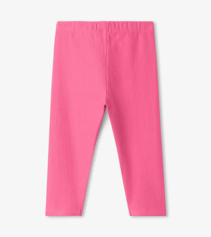 Bottoms Baby and Toddler Hatley Baby Magenta Cozy Leggings
