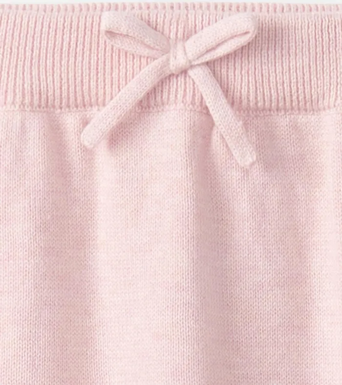 Bottoms Baby and Toddler Hatley Baby Rose Melange Pull On Sweater Pants