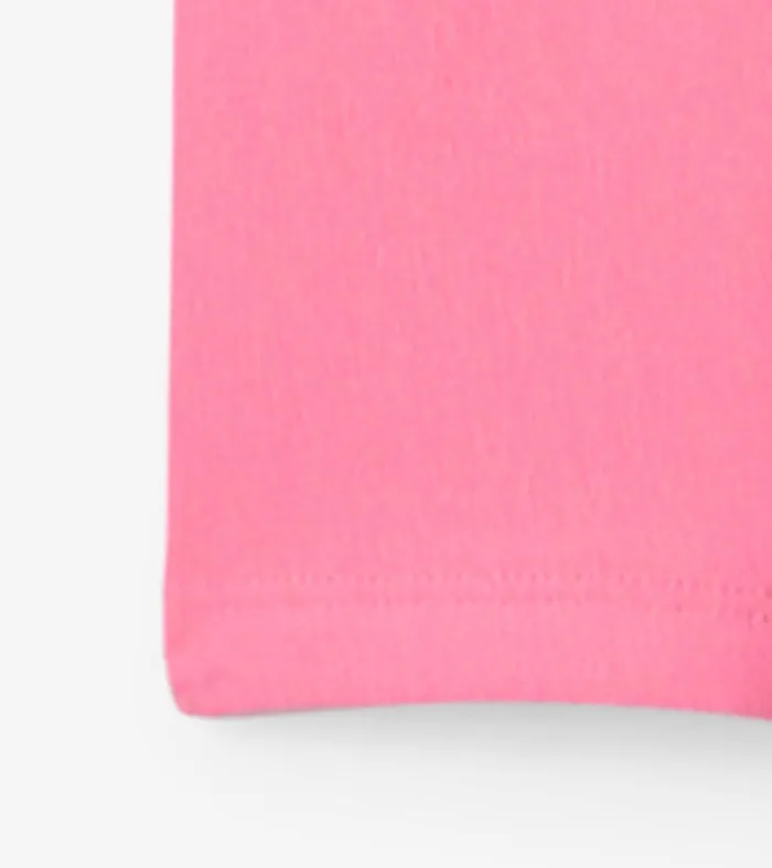 Bottoms Girls Hatley Girls Pink Cozy Leggings