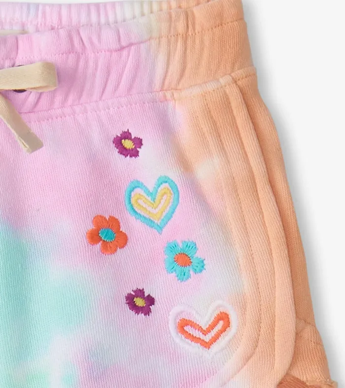 Bottoms Girls Hatley Girls Summer Waves Pull On Shorts