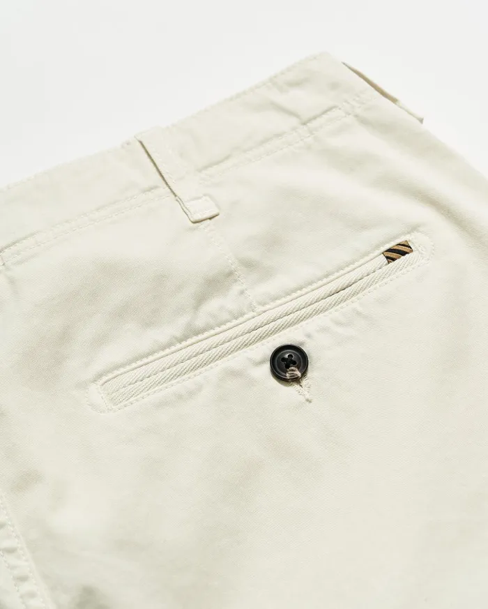 Bottoms Men Billy Reid Chino Short Eggshell