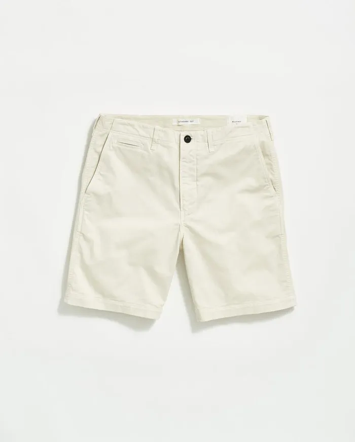 Bottoms Men Billy Reid Chino Short Eggshell