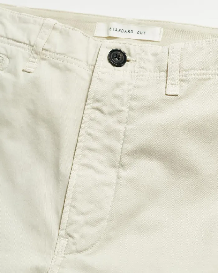 Bottoms Men Billy Reid Chino Short Eggshell