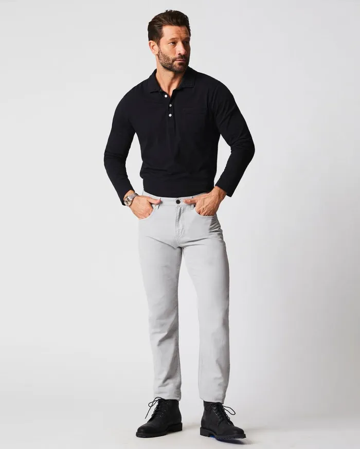 Bottoms Men Billy Reid Cotton Linen 5 Pocket Pant Quarry