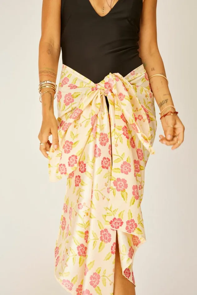 Bottoms Shop Natalie Martin SARONG Prairie Dusty Crimson