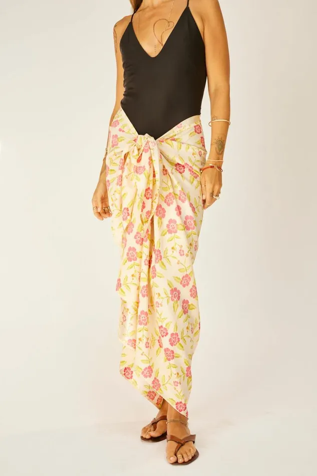 Bottoms Shop Natalie Martin SARONG Prairie Dusty Crimson