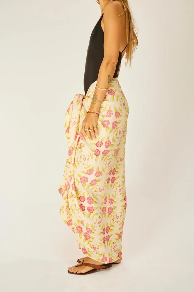 Bottoms Shop Natalie Martin SARONG Prairie Dusty Crimson