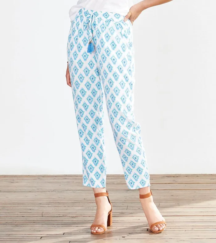 Bottoms Women Hatley Pauline Pants 8211 Reflected Raindrops
