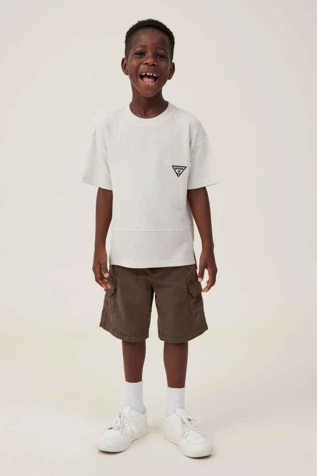 Boys 214 Shorts Cotton On Cargo Short Hot Choccy