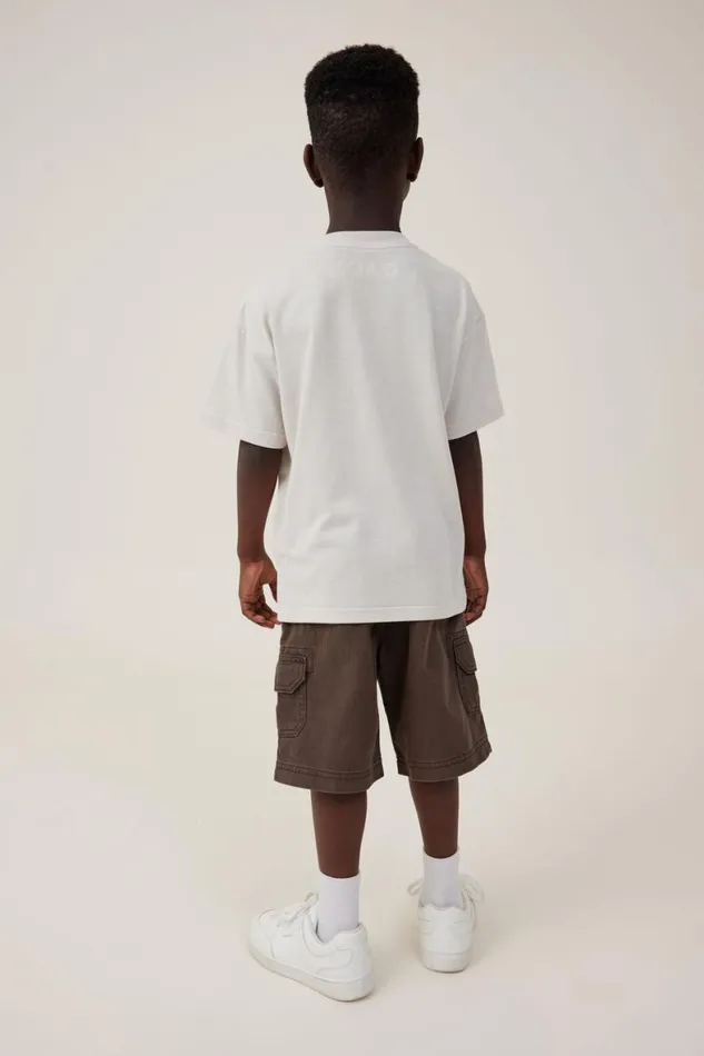 Boys 214 Shorts Cotton On Cargo Short Hot Choccy