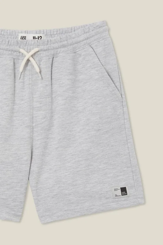 Boys 214 Shorts Cotton On Hudson Slouch Short Fog Grey Marle Core