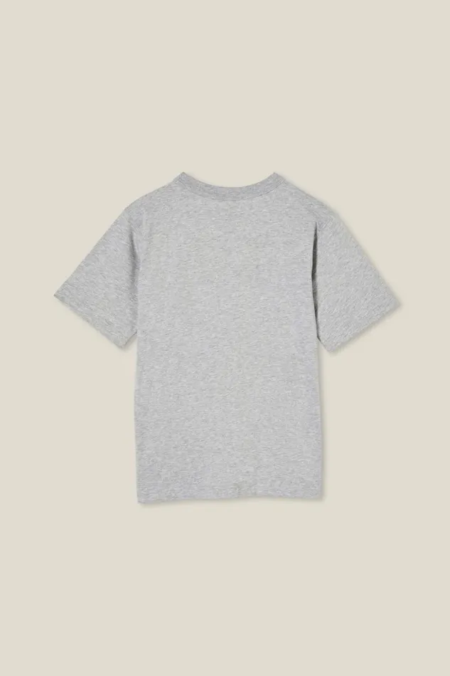 Boys 214 Tops and TShirts Cotton On Jono Short Sleeve Print Tee Fog Grey Marleskate