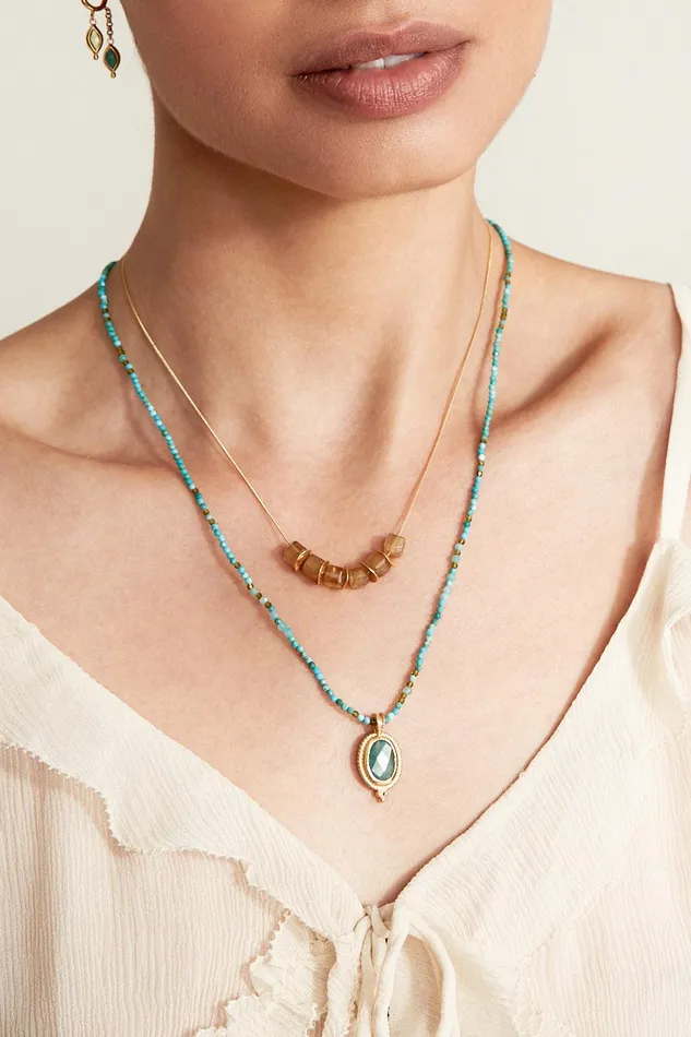 Calypso Necklace Turquoise Mix Women Chan Luu Necklaces