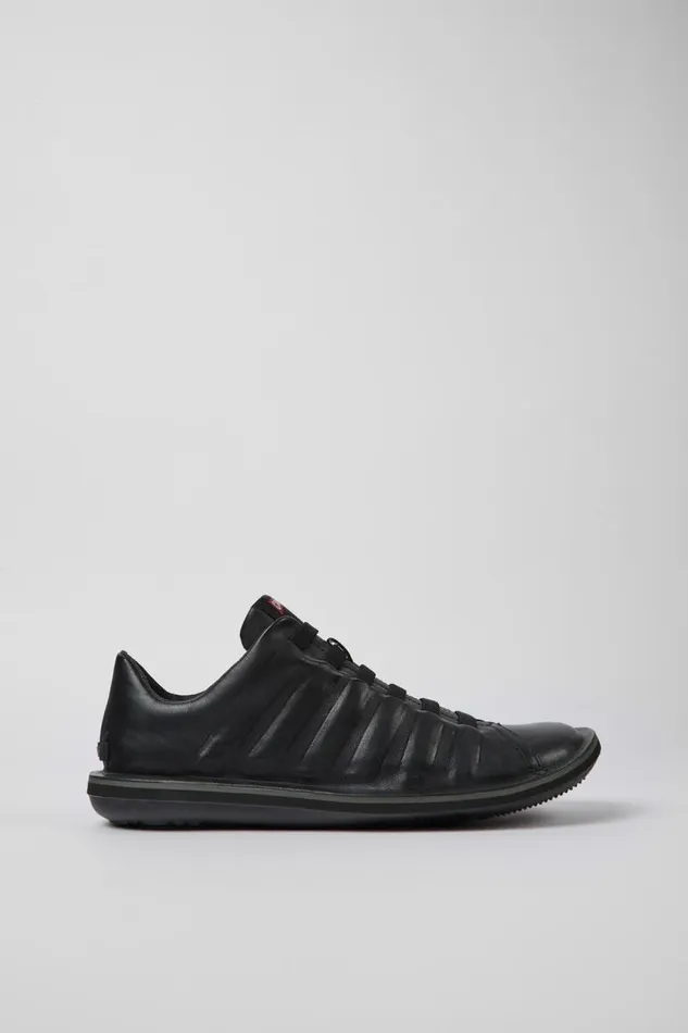 Casual Shoes Men Camper Beetle Black Leather Shoe Casual Shoes Men Camper Beetle Black Leather Shoe