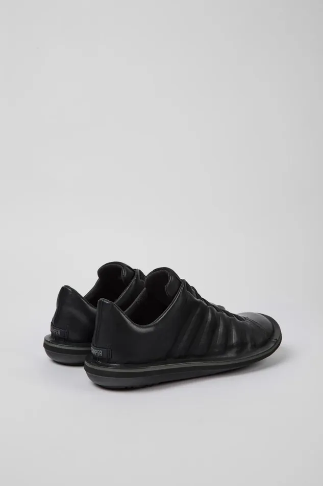 Casual Shoes Men Camper Beetle Black Leather Shoe Casual Shoes Men Camper Beetle Black Leather Shoe