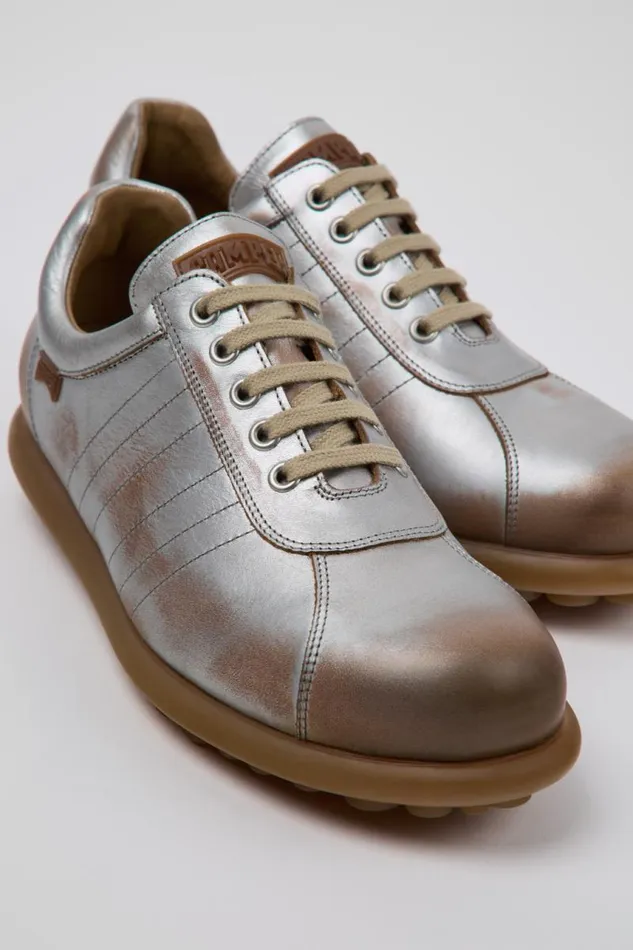 Casual Shoes Men Camper Pelotas Multicolor Leather Shoe