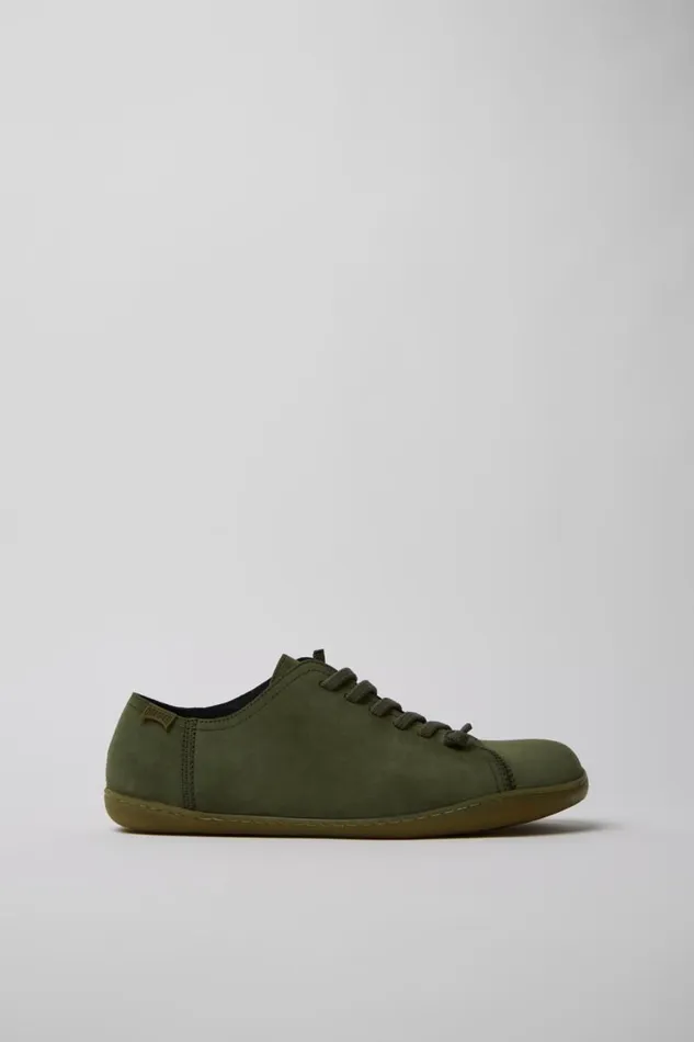 Casual Shoes Men Camper Peu Green Nubuck Shoes Casual Shoes Men Camper Peu Green Nubuck Shoes
