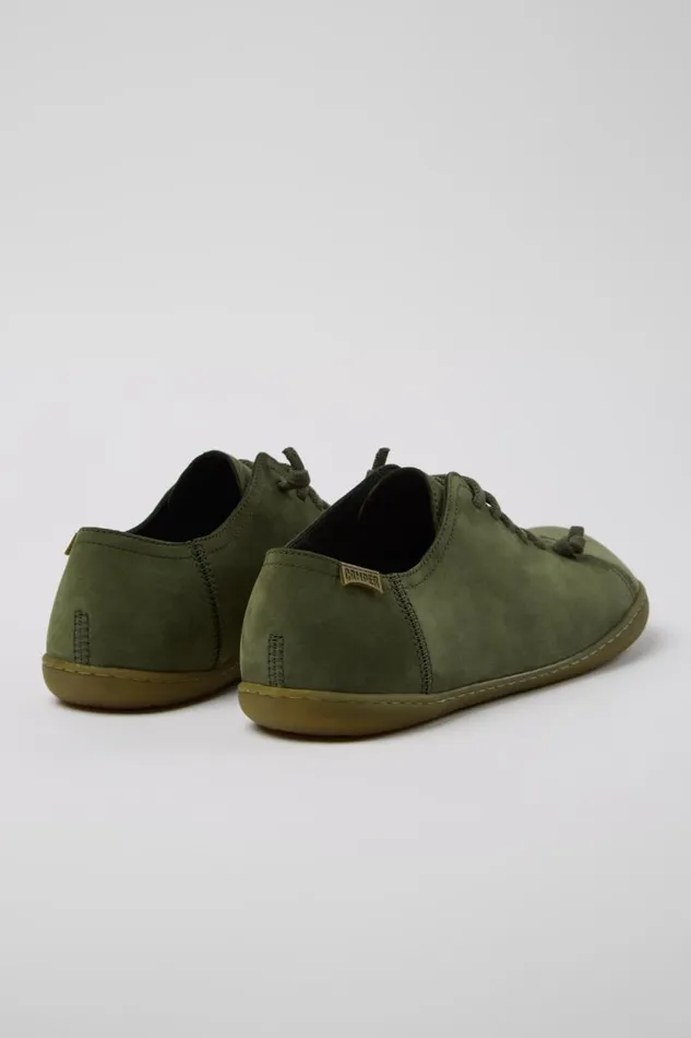 Casual Shoes Men Camper Peu Green Nubuck Shoes Casual Shoes Men Camper Peu Green Nubuck Shoes