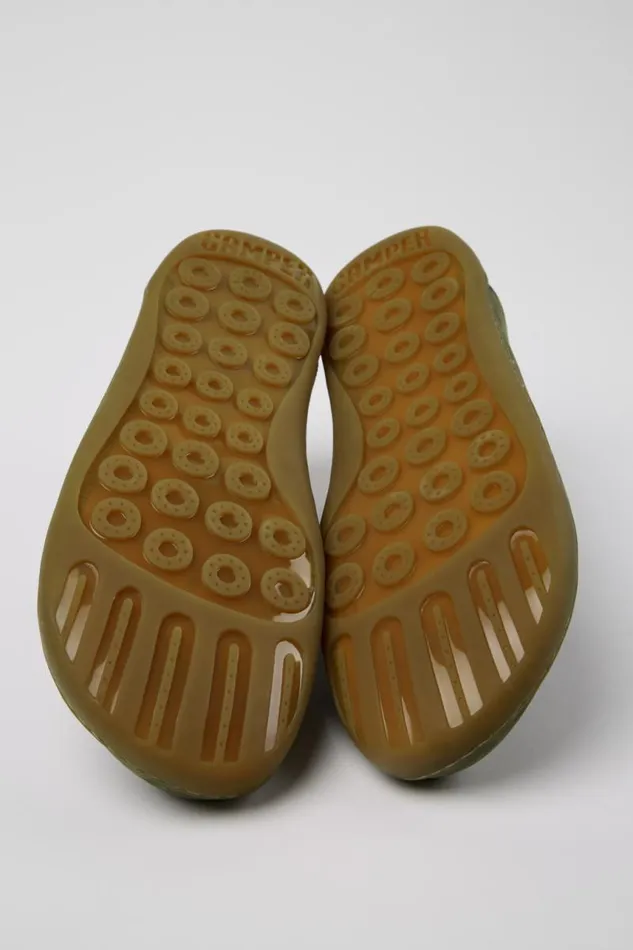 Casual Shoes Men Camper Peu Green Nubuck Shoes Casual Shoes Men Camper Peu Green Nubuck Shoes