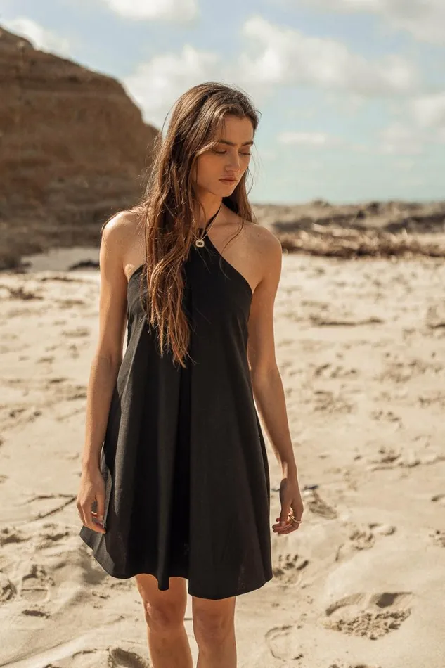 Cecilia Mini Dress Black Women Bohme Dresses