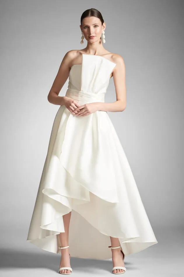 Ceremony Women Sachin and Babi Tara Gown 8211 Off White