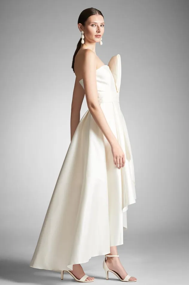 Ceremony Women Sachin and Babi Tara Gown 8211 Off White