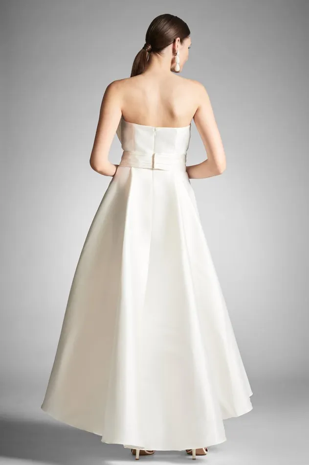 Ceremony Women Sachin and Babi Tara Gown 8211 Off White