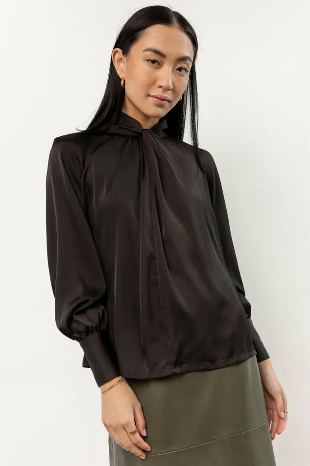 Charli Blouse In Black 8211 FINAL SALE Black Women Bohme Tops