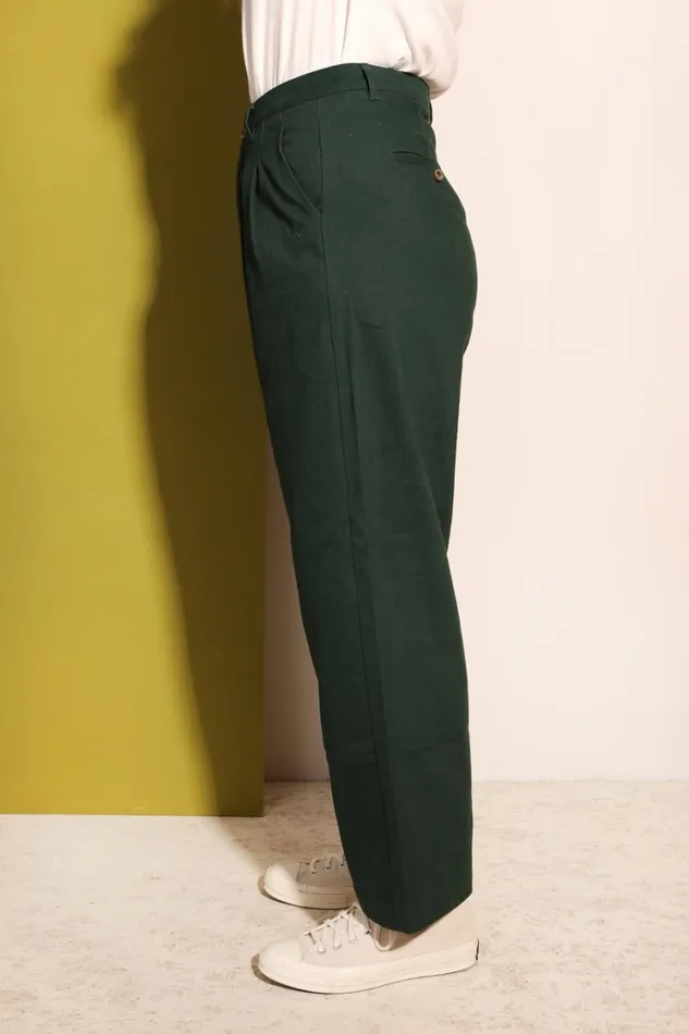 Classic Slacks Forest Green Womens LF Markey Trousers