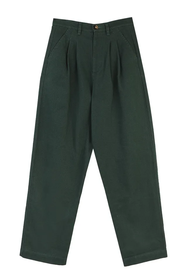 Classic Slacks Forest Green Womens LF Markey Trousers