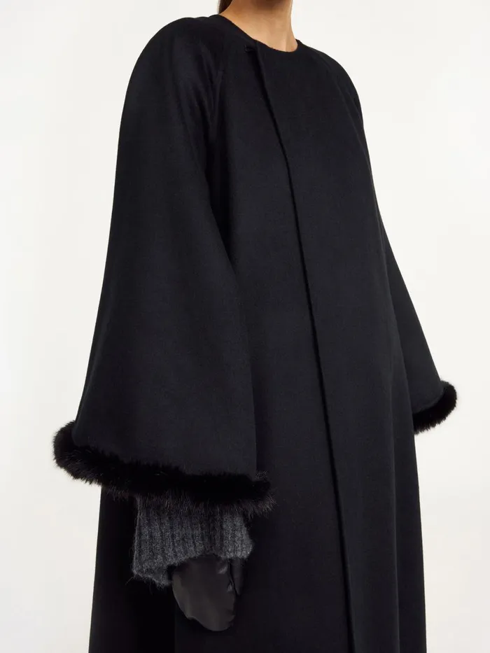Coats and Jackets Women By Malene Birger Dalimas Wool Coat Black