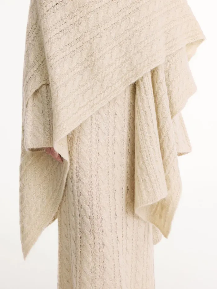 Coats and Jackets Women By Malene Birger Kassillas Woolblend Poncho Oyster Gray Coats and Jackets Women By Malene Birger Kassillas Woolblend Poncho Oyster Gray