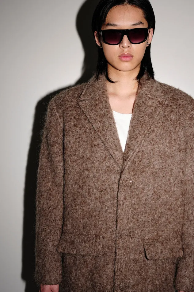 Coats and Jackets Wonhundred Men Taipei M 8211 Taupe Gray