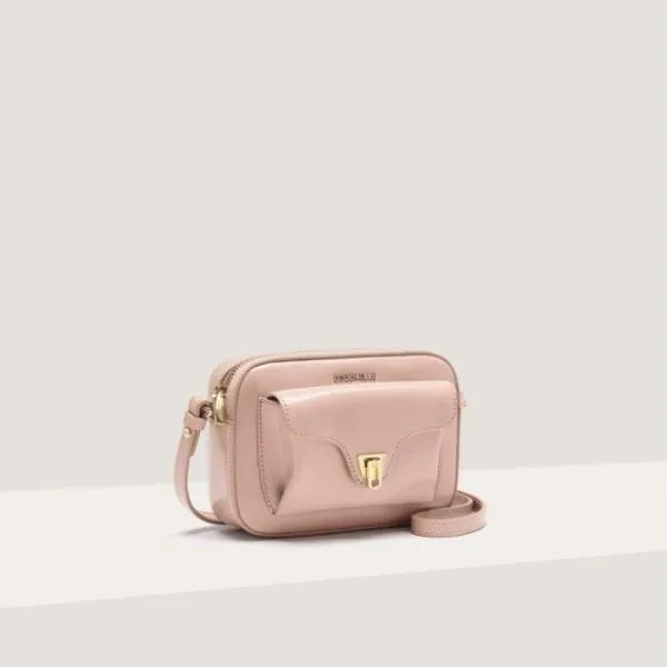 Coccinelle Beat Shiny Calf Mini Rosette Women Coccinelle Mini Bags Coccinelle Beat Shiny Calf Mini Rosette Women Coccinelle Mini Bags
