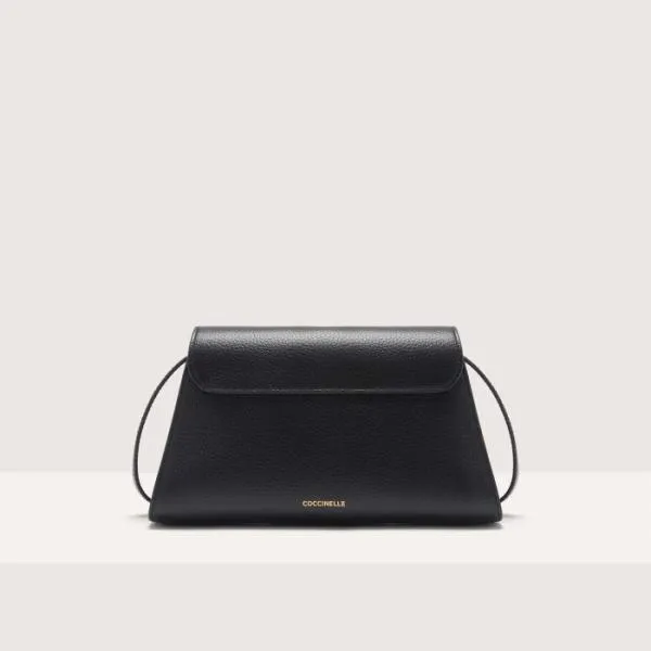 Coccinelle Dew Small Noir Women Coccinelle Shoulder Bags Coccinelle Dew Small Noir Women Coccinelle Shoulder Bags