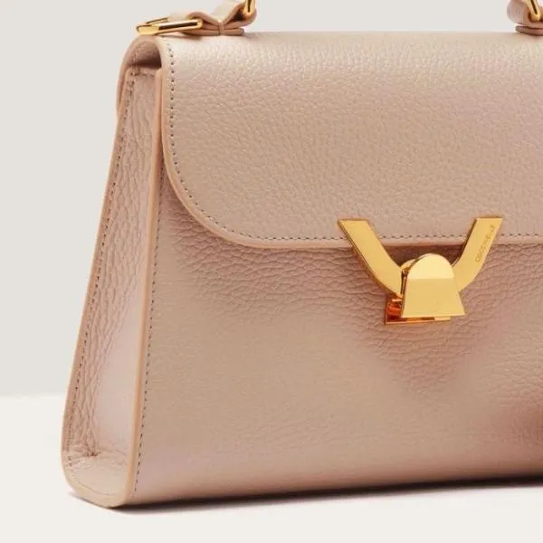Coccinelle Dew Small Rosette Women Coccinelle Top Handle Bag Coccinelle Dew Small Rosette Women Coccinelle Top Handle Bag