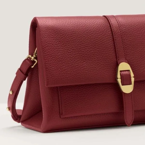 Coccinelle Dorian Small Brandy Women Coccinelle Shoulder Bags Coccinelle Dorian Small Brandy Women Coccinelle Shoulder Bags