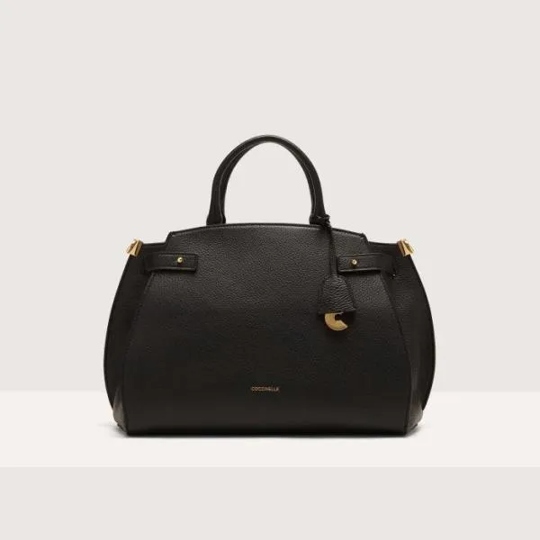 Coccinelle Klich Medium Noir Women Coccinelle Top Handle Bag