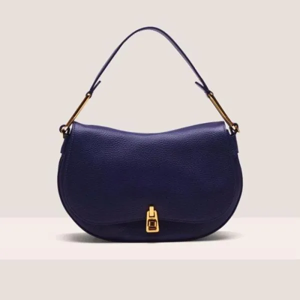 Coccinelle Magie Soft Medium Royal Blue Women Coccinelle Top Handle Bag