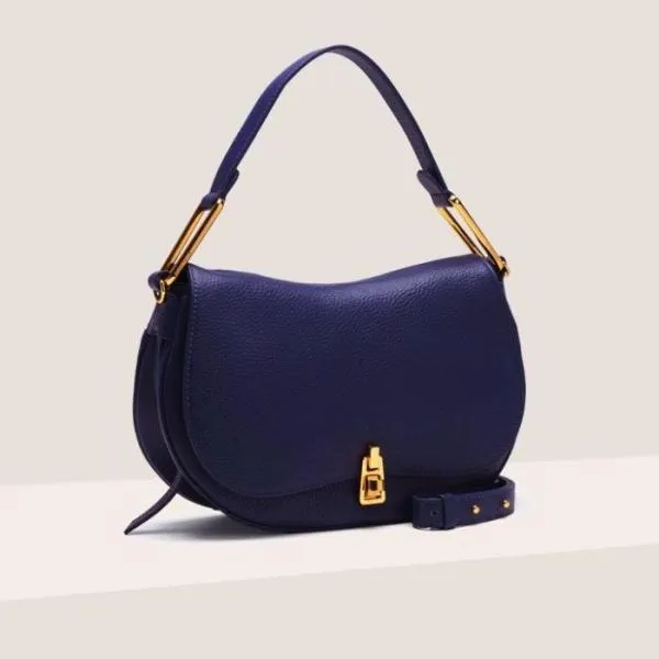 Coccinelle Magie Soft Medium Royal Blue Women Coccinelle Top Handle Bag