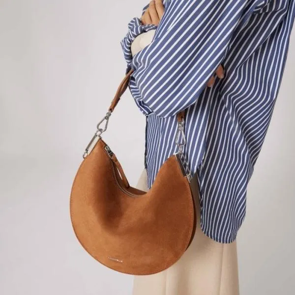 Coccinelle Sunup Suede Medium Cuir Women Coccinelle Shoulder Bags Coccinelle Sunup Suede Medium Cuir Women Coccinelle Shoulder Bags