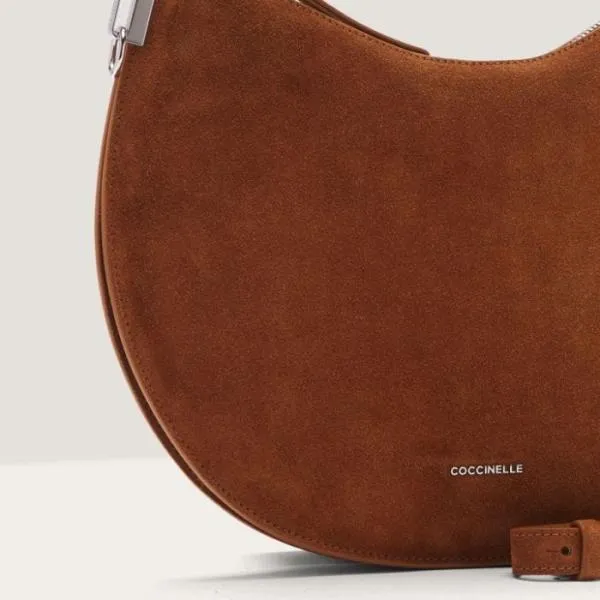 Coccinelle Sunup Suede Medium Cuir Women Coccinelle Shoulder Bags Coccinelle Sunup Suede Medium Cuir Women Coccinelle Shoulder Bags