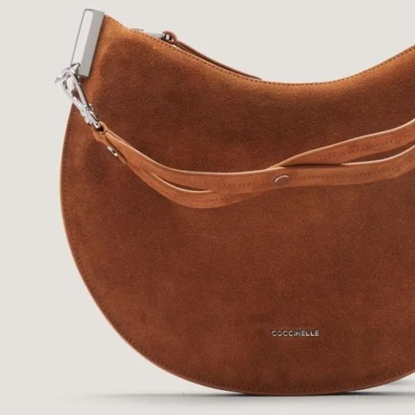 Coccinelle Sunup Suede Medium Cuir Women Coccinelle Shoulder Bags Coccinelle Sunup Suede Medium Cuir Women Coccinelle Shoulder Bags